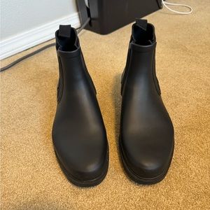 Hunter Original Refined Dark Sole Chelsea Boots Black, Men’s Size 7